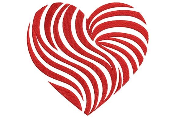 Abstract Heart Embroidery Design Review