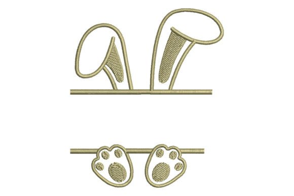 Cute Bunny Feet Embroidery: A Seasonal Design Review