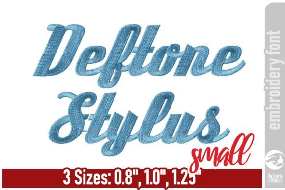 Deftone Stylus Retro Embroidery Font - S Review