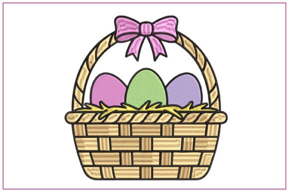 Egg Basket Machine Embroidery Design Review