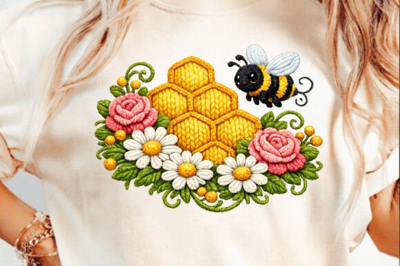 Honey Bee Rose Frame Embroidery Crochet Review