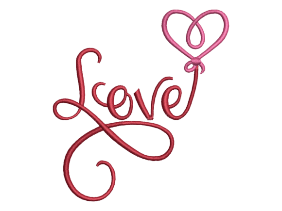 Love Script Heart Embroidery Review for Holiday Collections