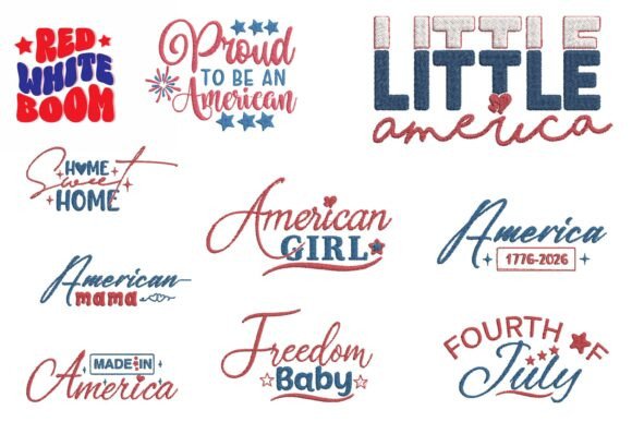 Patriotic USA Quote Embroidery Bundle Review