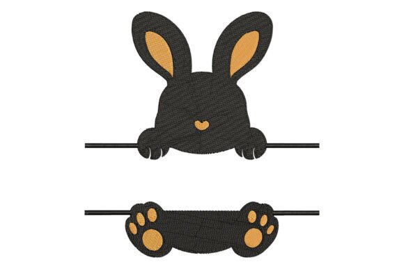 Peekaboo Black Bunny Embroidery Review