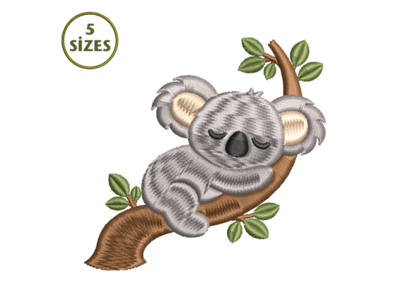 Sleeping Koala Embroidery Design Review