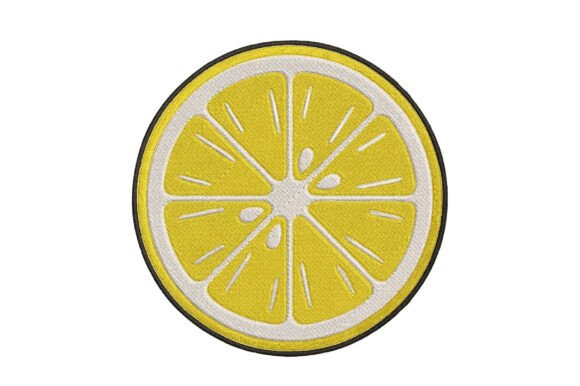 Sliced Lemon Embroidery Design Review